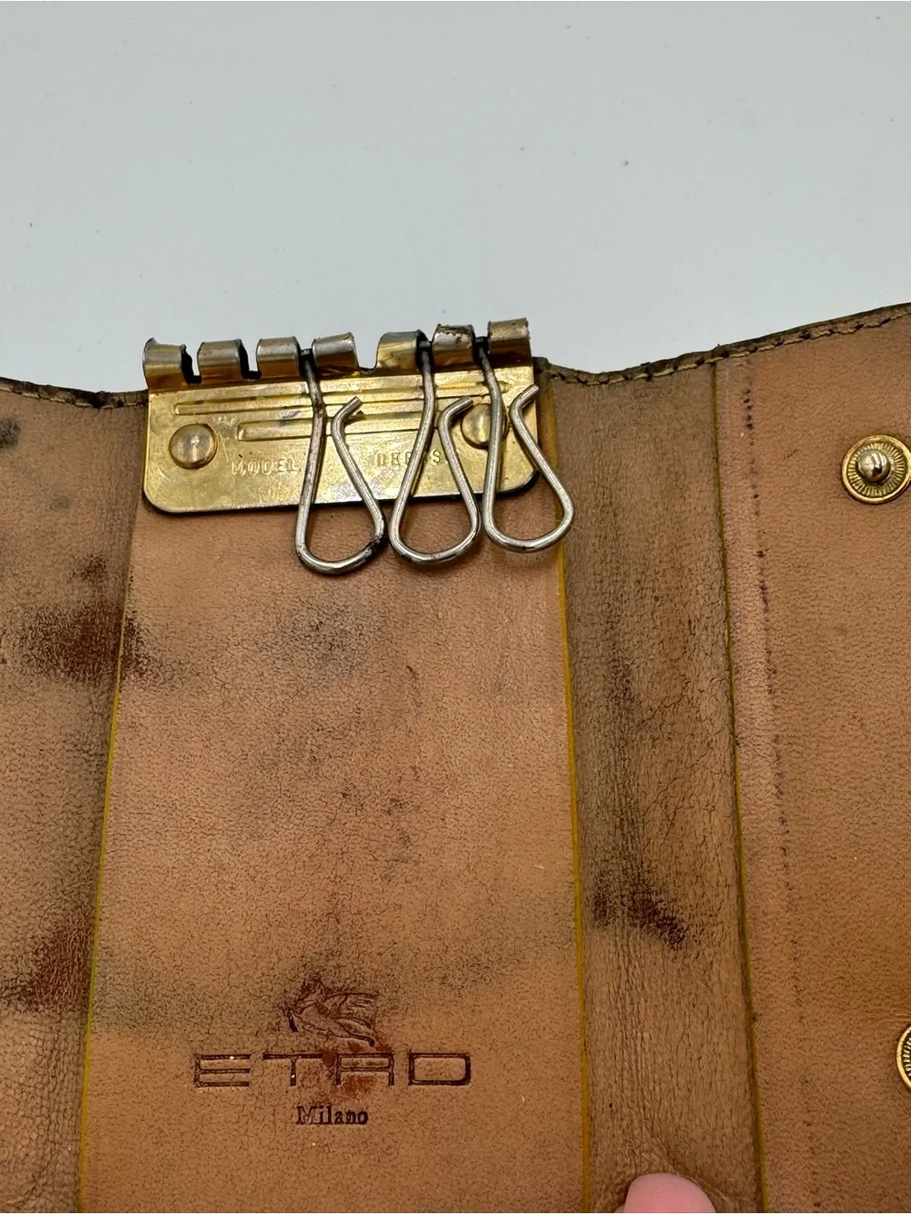 Etro Paisley Fold Card Holder Project Piece
